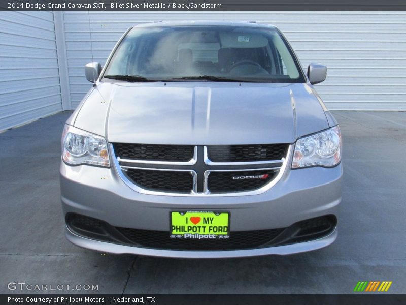 Billet Silver Metallic / Black/Sandstorm 2014 Dodge Grand Caravan SXT