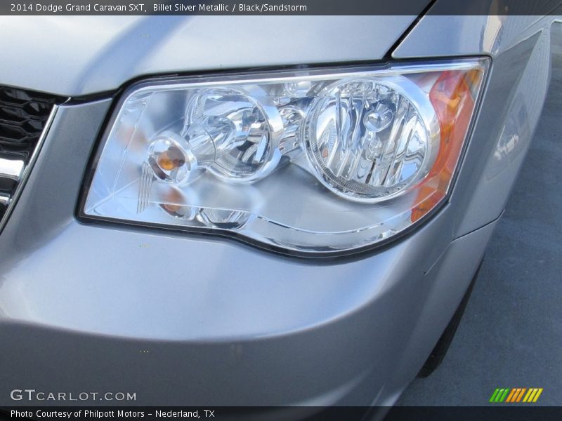 Billet Silver Metallic / Black/Sandstorm 2014 Dodge Grand Caravan SXT