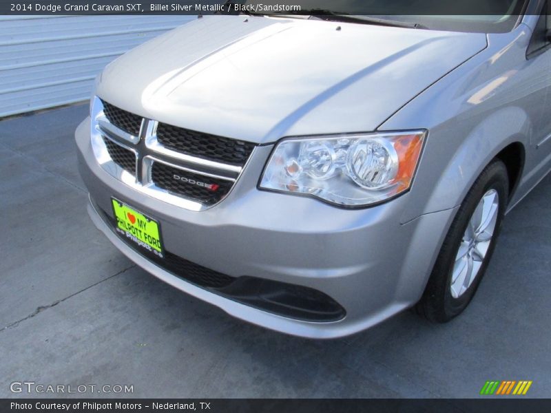 Billet Silver Metallic / Black/Sandstorm 2014 Dodge Grand Caravan SXT