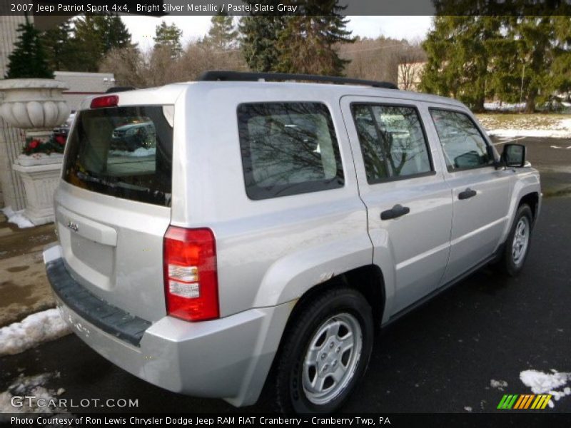 Bright Silver Metallic / Pastel Slate Gray 2007 Jeep Patriot Sport 4x4