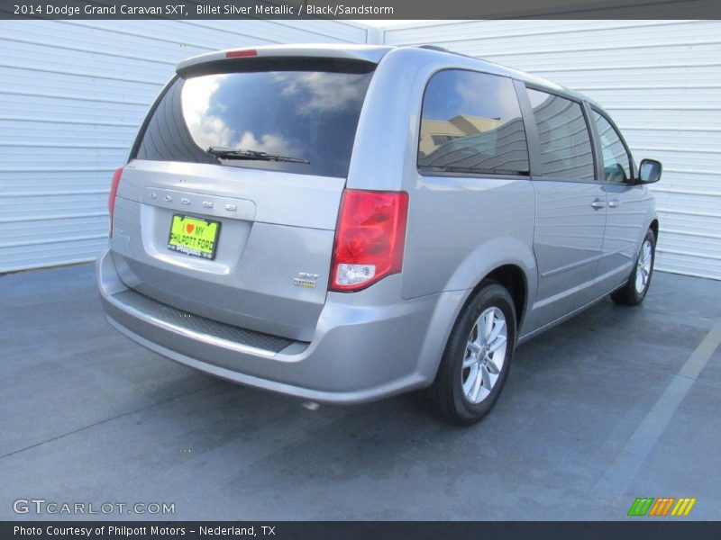 Billet Silver Metallic / Black/Sandstorm 2014 Dodge Grand Caravan SXT