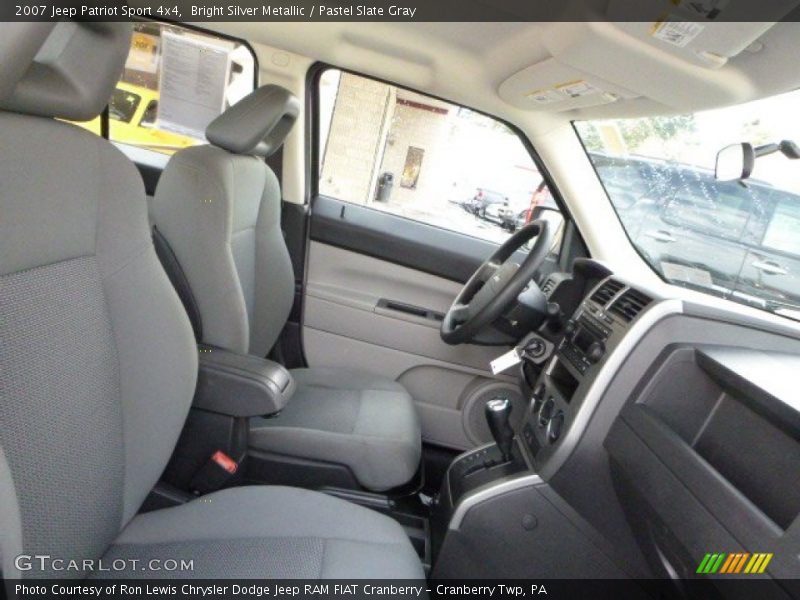 Bright Silver Metallic / Pastel Slate Gray 2007 Jeep Patriot Sport 4x4