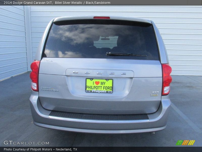 Billet Silver Metallic / Black/Sandstorm 2014 Dodge Grand Caravan SXT