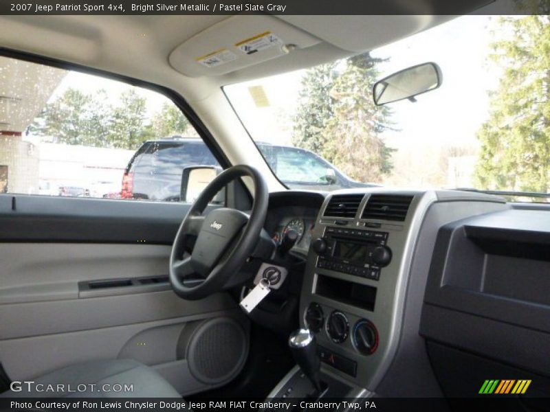 Bright Silver Metallic / Pastel Slate Gray 2007 Jeep Patriot Sport 4x4