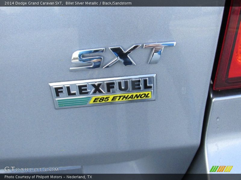 Billet Silver Metallic / Black/Sandstorm 2014 Dodge Grand Caravan SXT