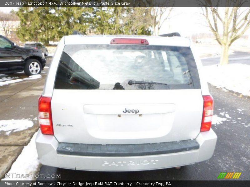 Bright Silver Metallic / Pastel Slate Gray 2007 Jeep Patriot Sport 4x4