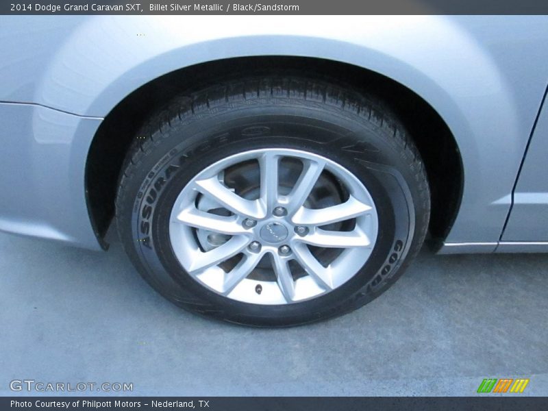 Billet Silver Metallic / Black/Sandstorm 2014 Dodge Grand Caravan SXT