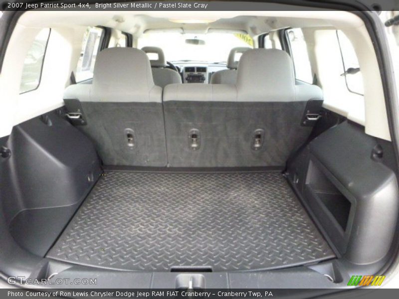 Bright Silver Metallic / Pastel Slate Gray 2007 Jeep Patriot Sport 4x4