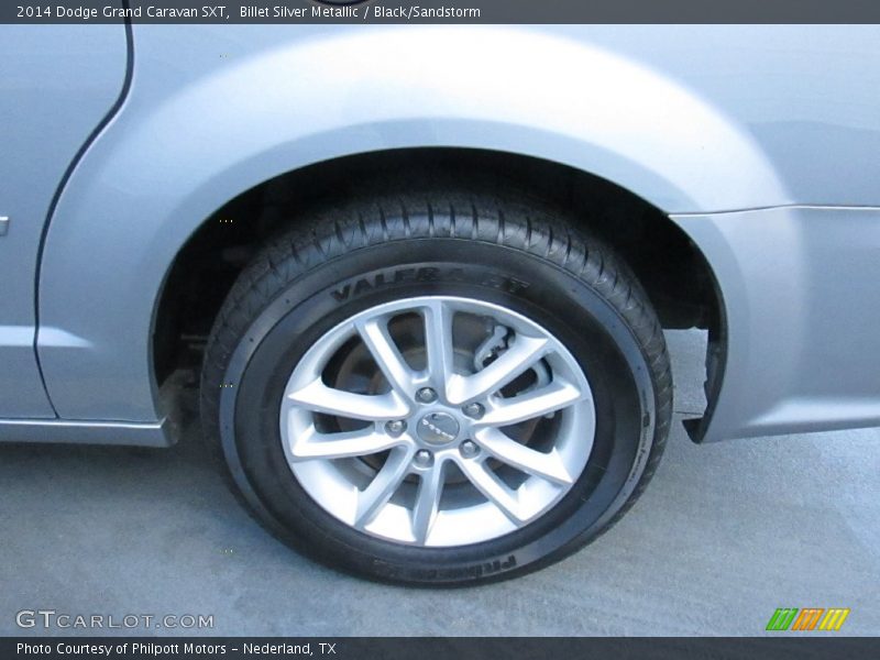 Billet Silver Metallic / Black/Sandstorm 2014 Dodge Grand Caravan SXT