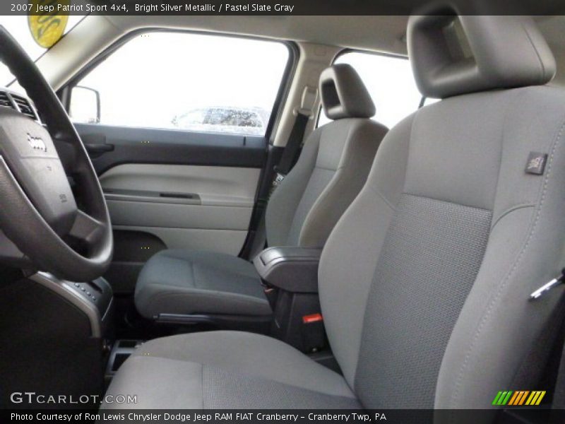 Bright Silver Metallic / Pastel Slate Gray 2007 Jeep Patriot Sport 4x4