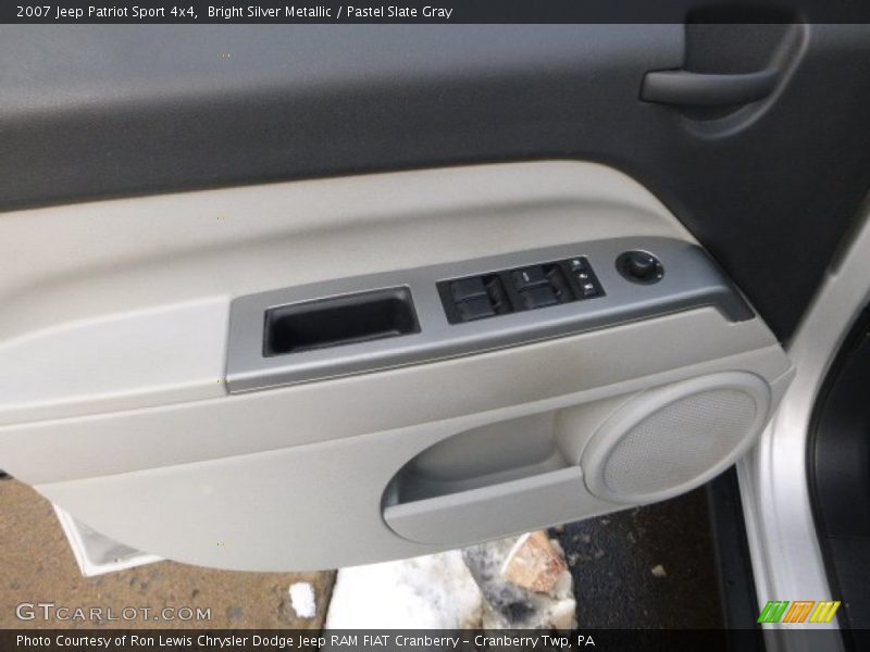 Bright Silver Metallic / Pastel Slate Gray 2007 Jeep Patriot Sport 4x4