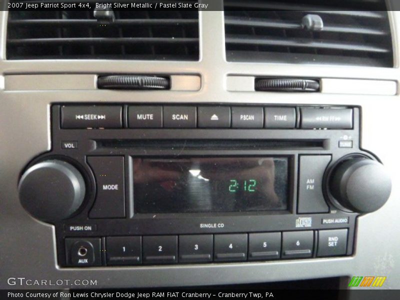 Bright Silver Metallic / Pastel Slate Gray 2007 Jeep Patriot Sport 4x4
