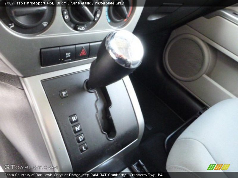 Bright Silver Metallic / Pastel Slate Gray 2007 Jeep Patriot Sport 4x4