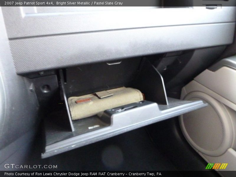 Bright Silver Metallic / Pastel Slate Gray 2007 Jeep Patriot Sport 4x4