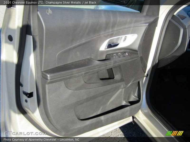 Champagne Silver Metallic / Jet Black 2016 Chevrolet Equinox LTZ