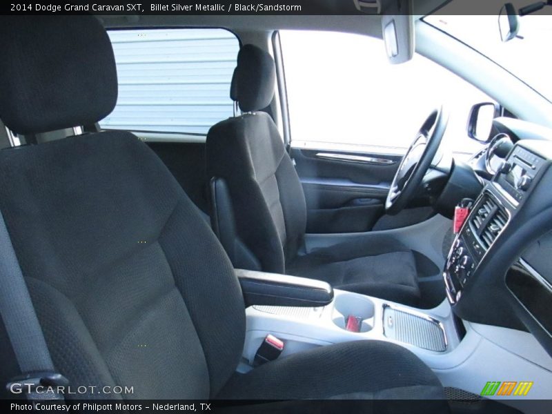 Billet Silver Metallic / Black/Sandstorm 2014 Dodge Grand Caravan SXT