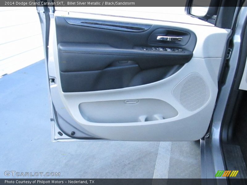 Billet Silver Metallic / Black/Sandstorm 2014 Dodge Grand Caravan SXT