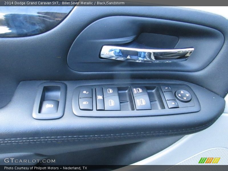 Billet Silver Metallic / Black/Sandstorm 2014 Dodge Grand Caravan SXT