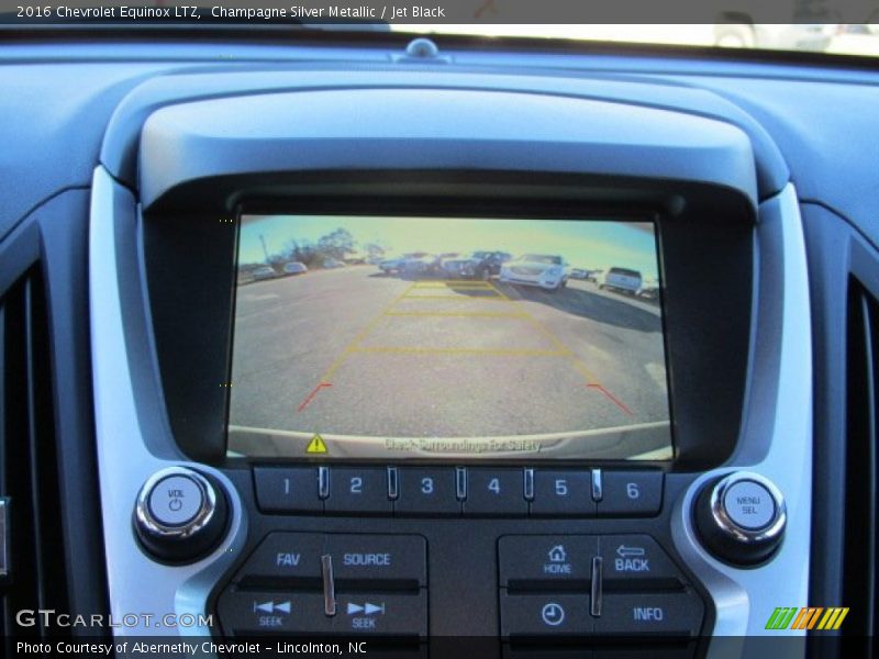 Champagne Silver Metallic / Jet Black 2016 Chevrolet Equinox LTZ