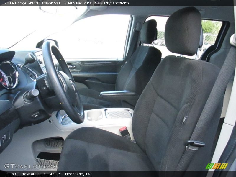 Billet Silver Metallic / Black/Sandstorm 2014 Dodge Grand Caravan SXT