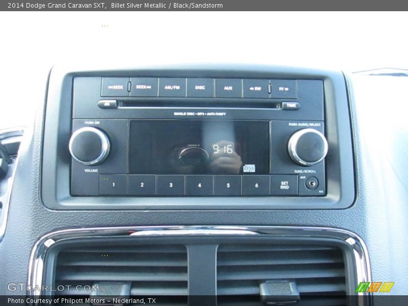 Billet Silver Metallic / Black/Sandstorm 2014 Dodge Grand Caravan SXT