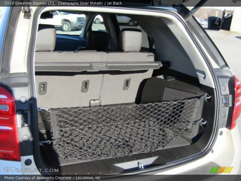 Champagne Silver Metallic / Jet Black 2016 Chevrolet Equinox LTZ