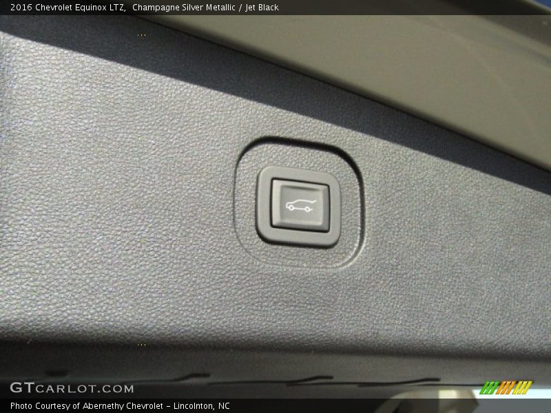 Champagne Silver Metallic / Jet Black 2016 Chevrolet Equinox LTZ