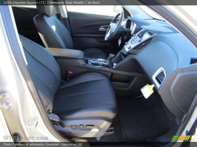 Champagne Silver Metallic / Jet Black 2016 Chevrolet Equinox LTZ