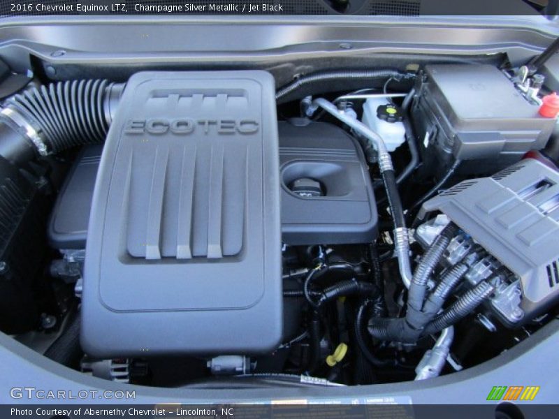 Champagne Silver Metallic / Jet Black 2016 Chevrolet Equinox LTZ