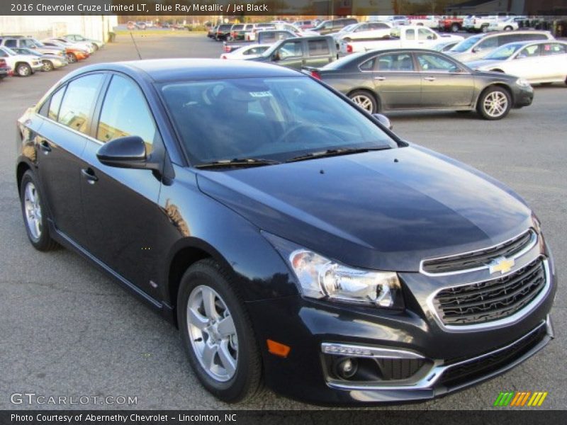 Blue Ray Metallic / Jet Black 2016 Chevrolet Cruze Limited LT
