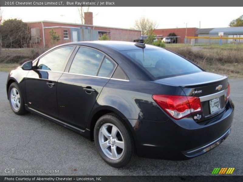Blue Ray Metallic / Jet Black 2016 Chevrolet Cruze Limited LT