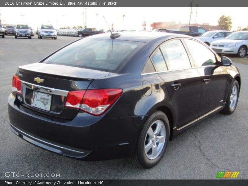 Blue Ray Metallic / Jet Black 2016 Chevrolet Cruze Limited LT