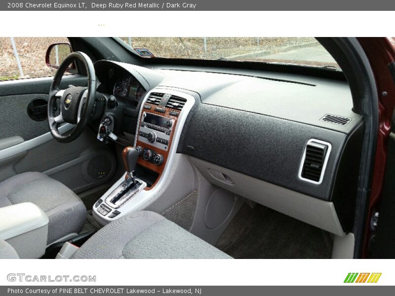 Deep Ruby Red Metallic / Dark Gray 2008 Chevrolet Equinox LT