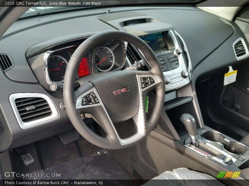 Slate Blue Metallic / Jet Black 2016 GMC Terrain SLE