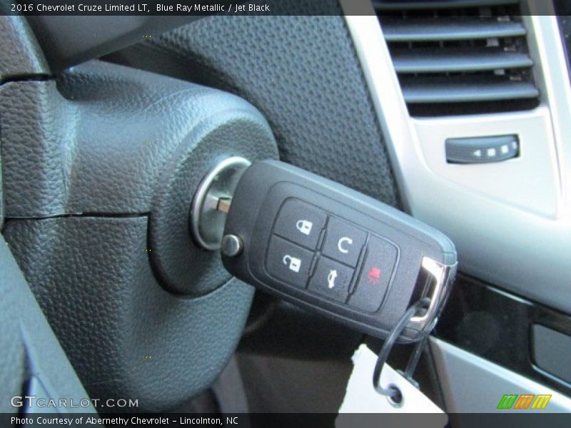 Blue Ray Metallic / Jet Black 2016 Chevrolet Cruze Limited LT