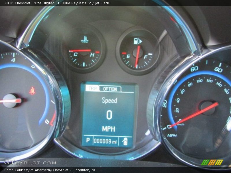Blue Ray Metallic / Jet Black 2016 Chevrolet Cruze Limited LT