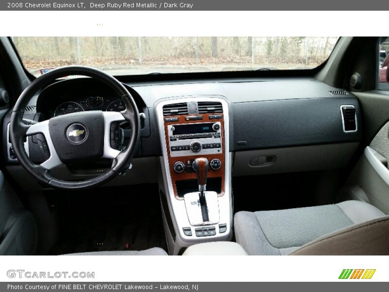 Deep Ruby Red Metallic / Dark Gray 2008 Chevrolet Equinox LT