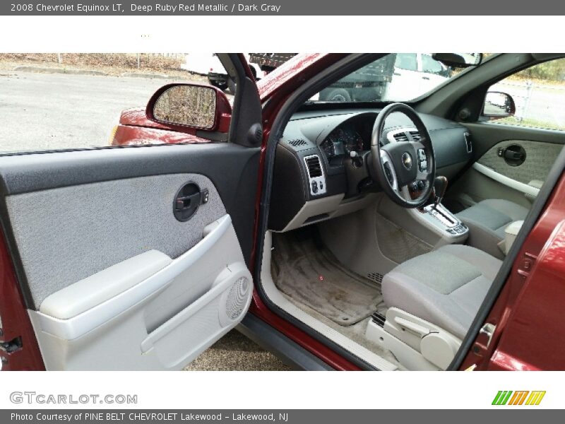 Deep Ruby Red Metallic / Dark Gray 2008 Chevrolet Equinox LT