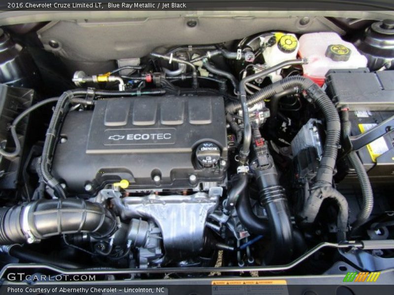 Blue Ray Metallic / Jet Black 2016 Chevrolet Cruze Limited LT