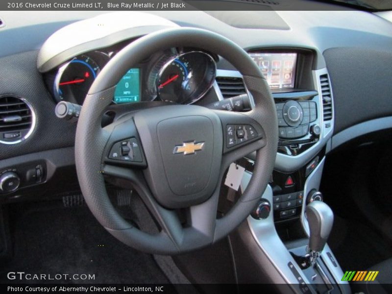 Blue Ray Metallic / Jet Black 2016 Chevrolet Cruze Limited LT