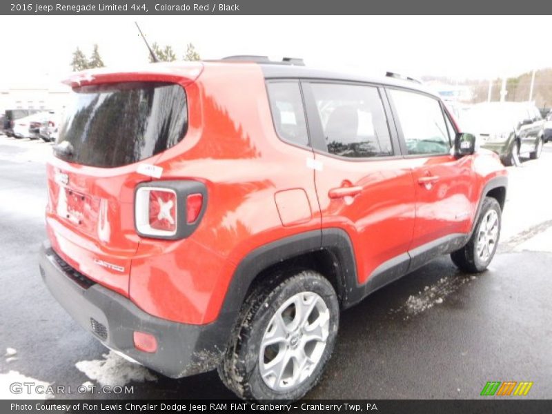 Colorado Red / Black 2016 Jeep Renegade Limited 4x4