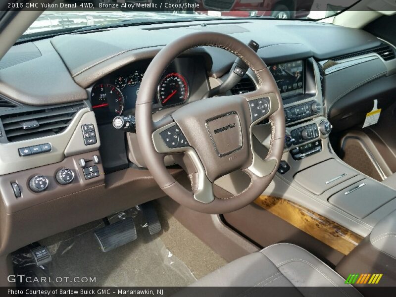 Cocoa/Shale Interior - 2016 Yukon Denali 4WD 