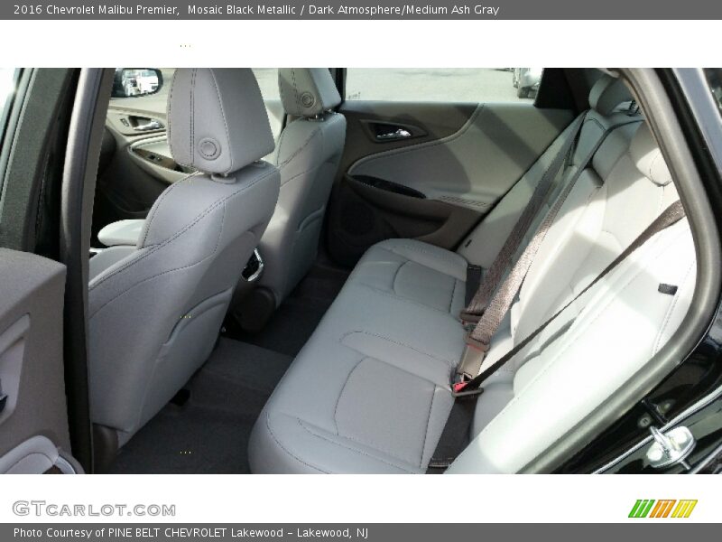 Rear Seat of 2016 Malibu Premier