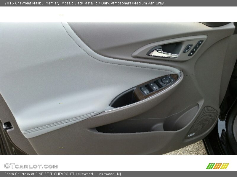 Mosaic Black Metallic / Dark Atmosphere/Medium Ash Gray 2016 Chevrolet Malibu Premier