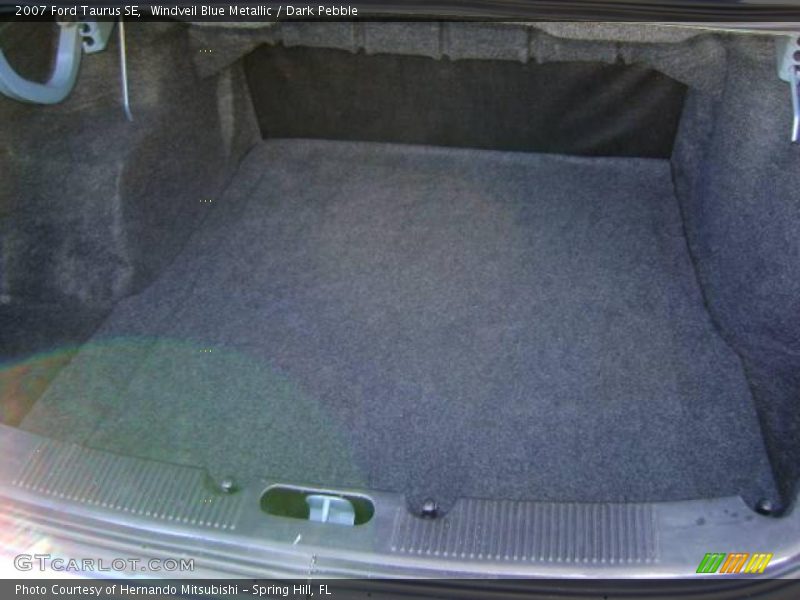 Windveil Blue Metallic / Dark Pebble 2007 Ford Taurus SE