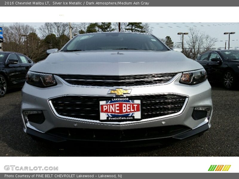 Silver Ice Metallic / Dark Atmosphere/Medium Ash Gray 2016 Chevrolet Malibu LT