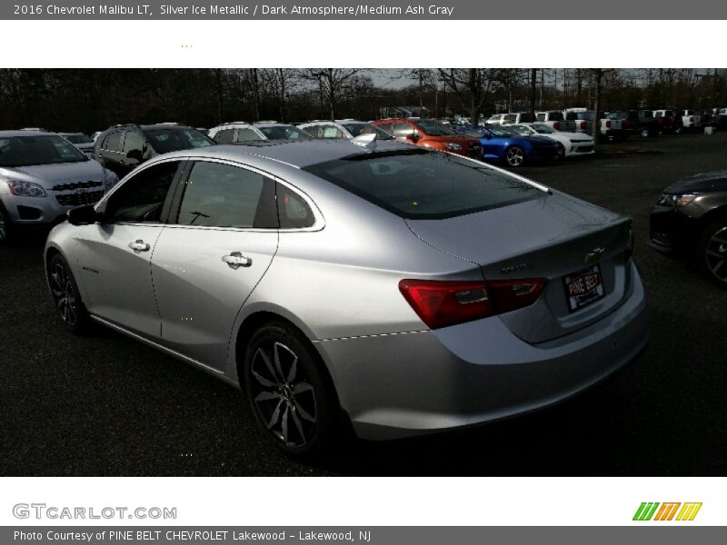 Silver Ice Metallic / Dark Atmosphere/Medium Ash Gray 2016 Chevrolet Malibu LT