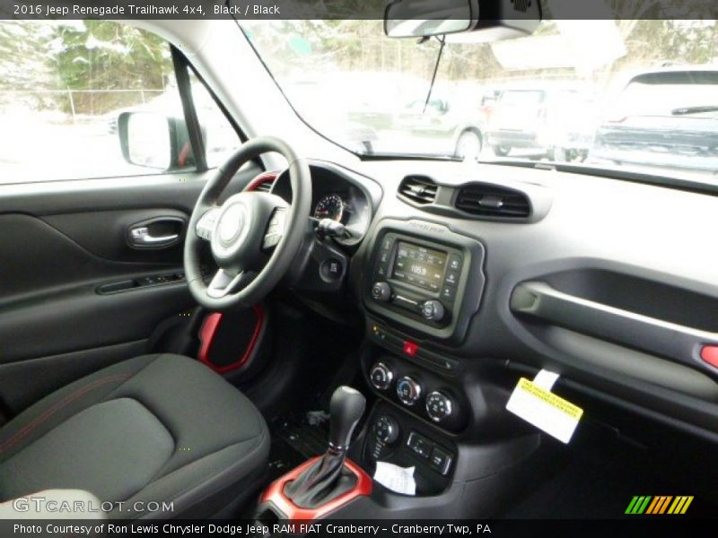 Black / Black 2016 Jeep Renegade Trailhawk 4x4