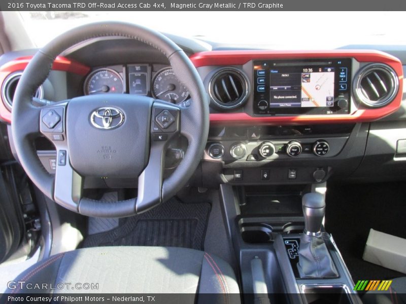 Magnetic Gray Metallic / TRD Graphite 2016 Toyota Tacoma TRD Off-Road Access Cab 4x4
