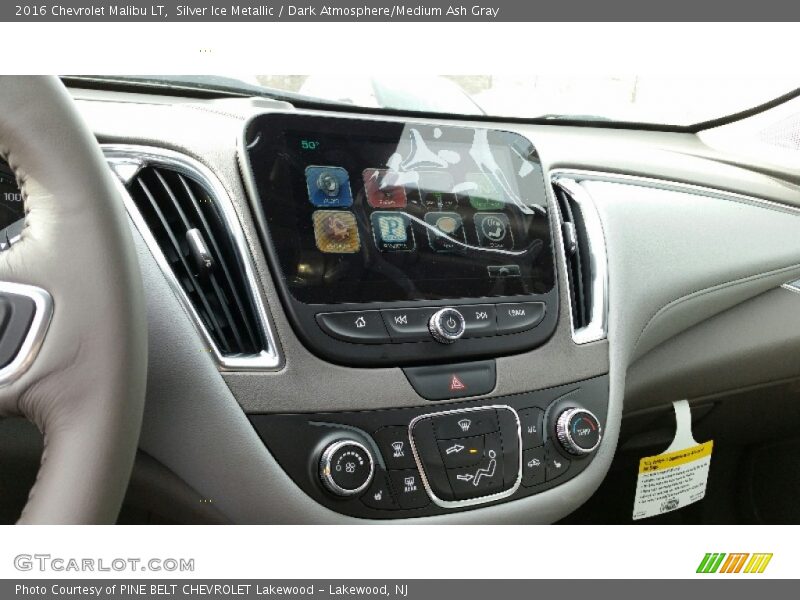 Silver Ice Metallic / Dark Atmosphere/Medium Ash Gray 2016 Chevrolet Malibu LT